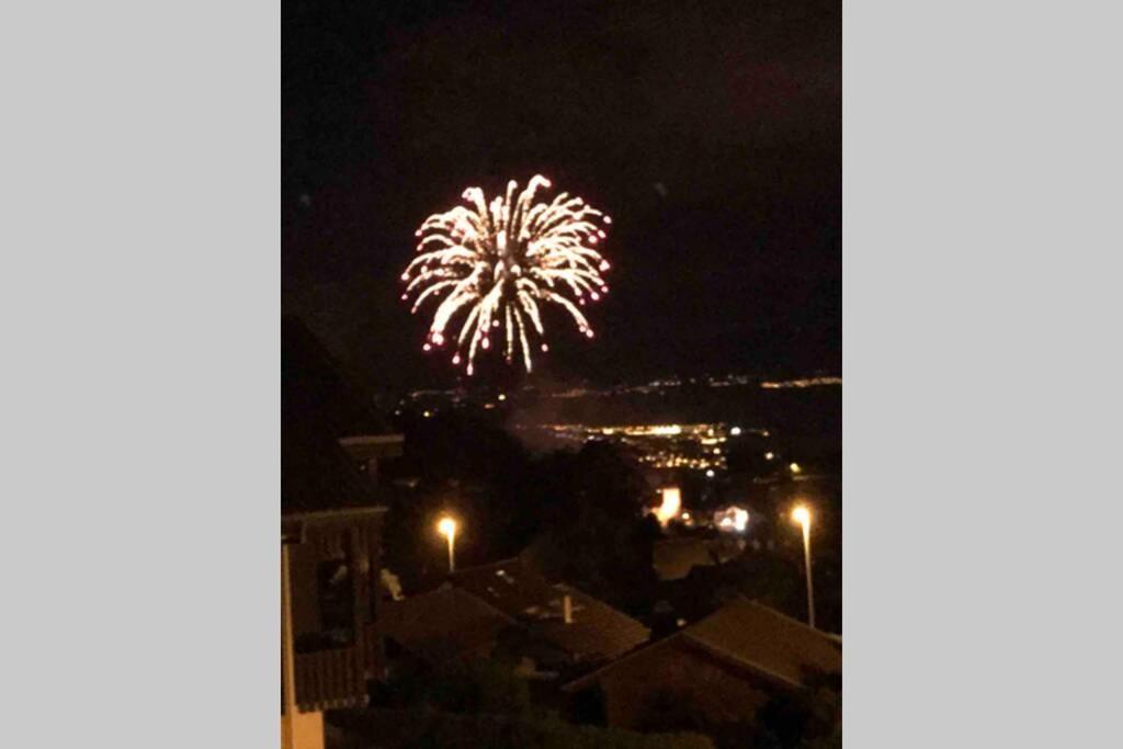 Duplex En Station Vue Sur Lac Leman Thollon-les-Memises Dış mekan fotoğraf
