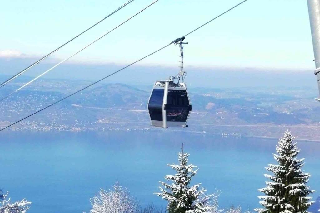 Duplex En Station Vue Sur Lac Leman Thollon-les-Memises Dış mekan fotoğraf
