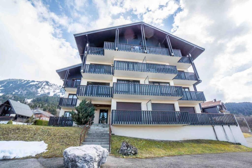 Duplex En Station Vue Sur Lac Leman Thollon-les-Memises Dış mekan fotoğraf
