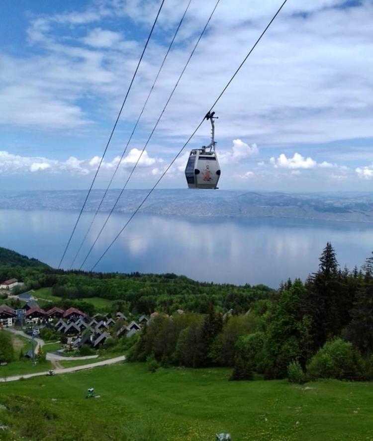 Duplex En Station Vue Sur Lac Leman Thollon-les-Memises Dış mekan fotoğraf